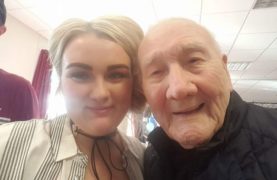 Kirsty and grandad