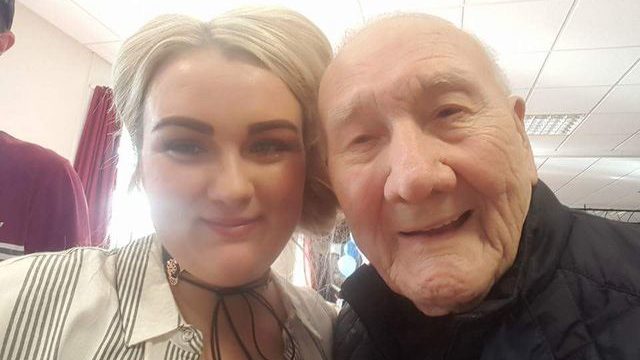 Kirsty and grandad