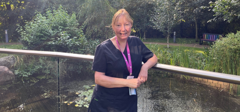 Staff member Marie
