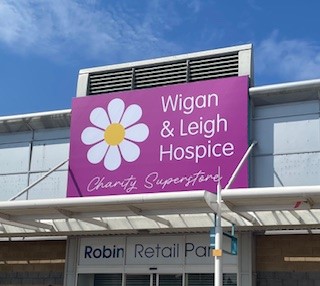 The charity superstore at Robin Retail Park.