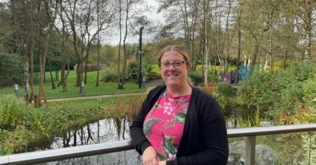 Anna Haslam, Community and Wellbeing Services Manager, at Wigan & Leigh Hospice at Wigan & Leigh Hospice
