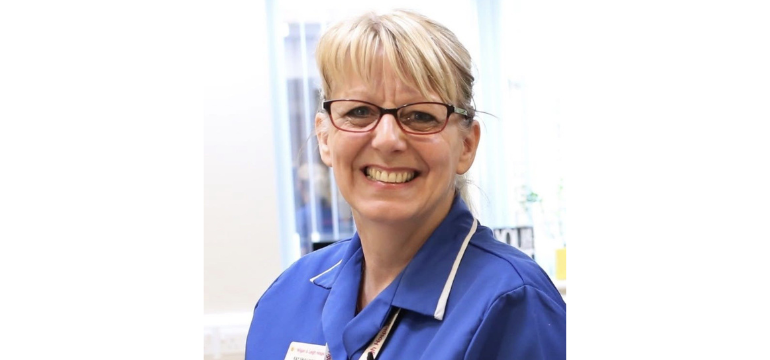 Kay Smallman - a nurse that has worked at the hospice for 31 years.