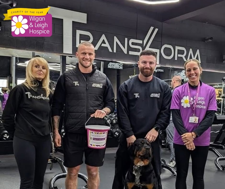 Trans4orm Wigan made Wigan & Leigh Hospice its Charity Of The Year