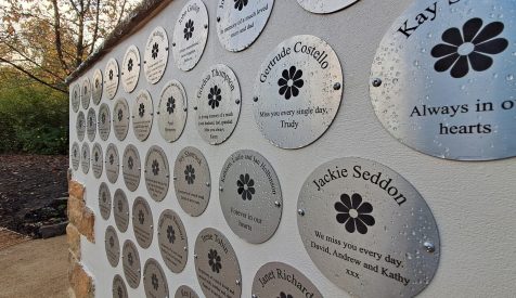 Memory Garden plaques
